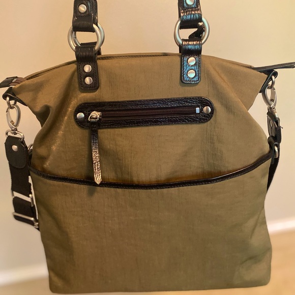 Ellington Handbags - Ellington Olive Mia Folding Tote